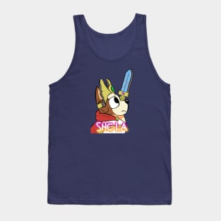 Chilli Heeler is Shela Tank Top